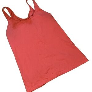 Old Navy Fitted Coral Workout Tank Size Small